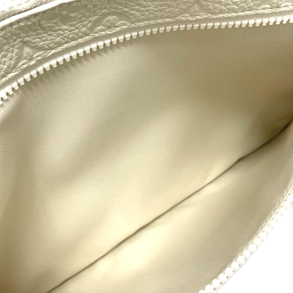 LOUIS VUITTON Clutch bag M67462 Taurillon Clemence white Taurillon Clemence Monogram Pochette A4 mens  d