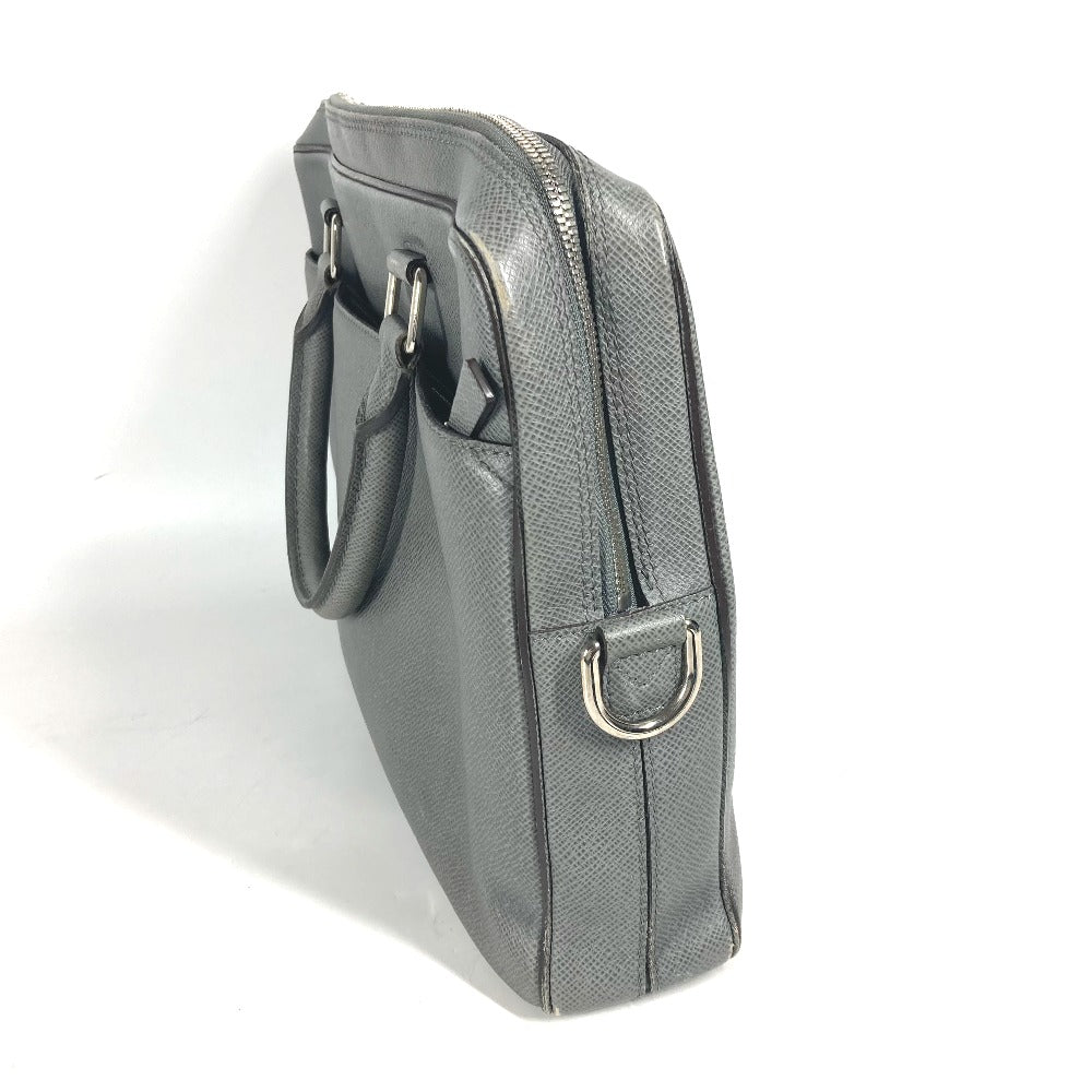 LOUIS VUITTON Business bag M32711 Taiga Leather gray Taiga Taiga Porto Document Business PDB mens  d