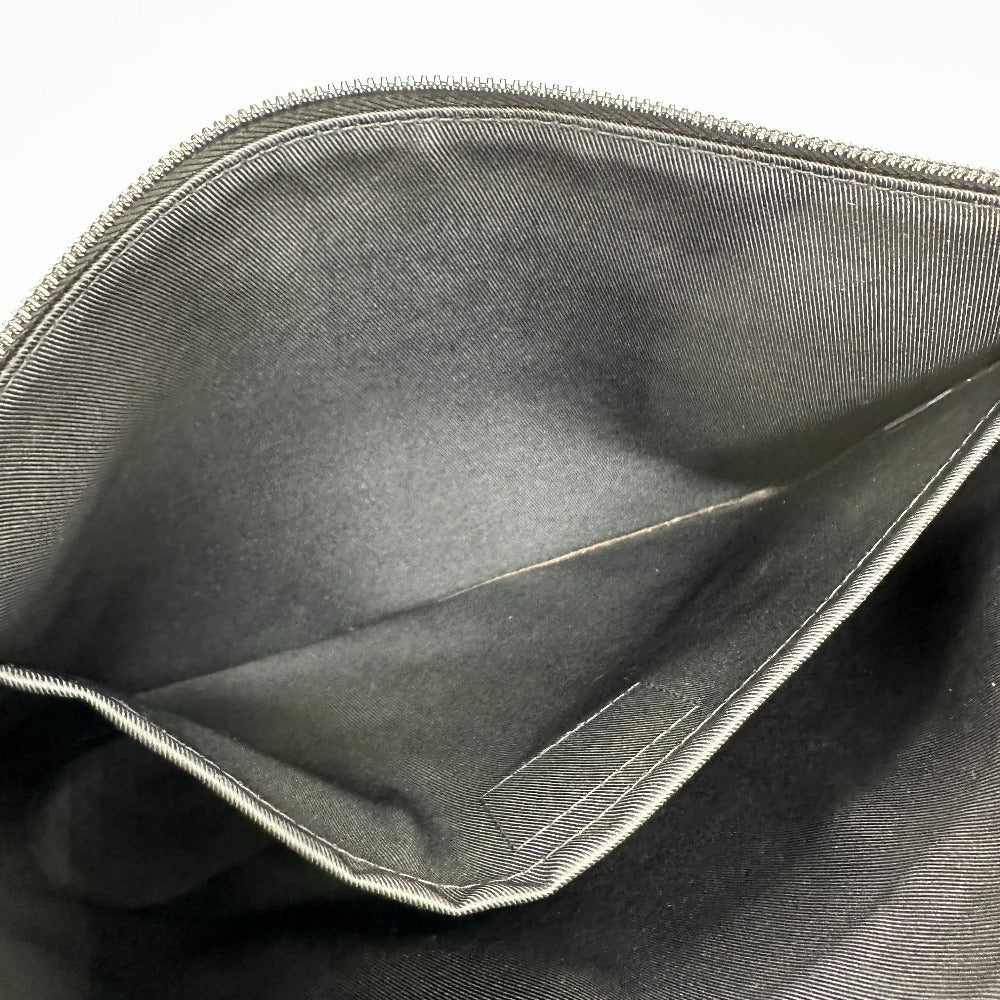 LOUIS VUITTON Clutch bag M63373 Plastics black Monogram Eclipse Glaze Pochette Cosmos mens  d