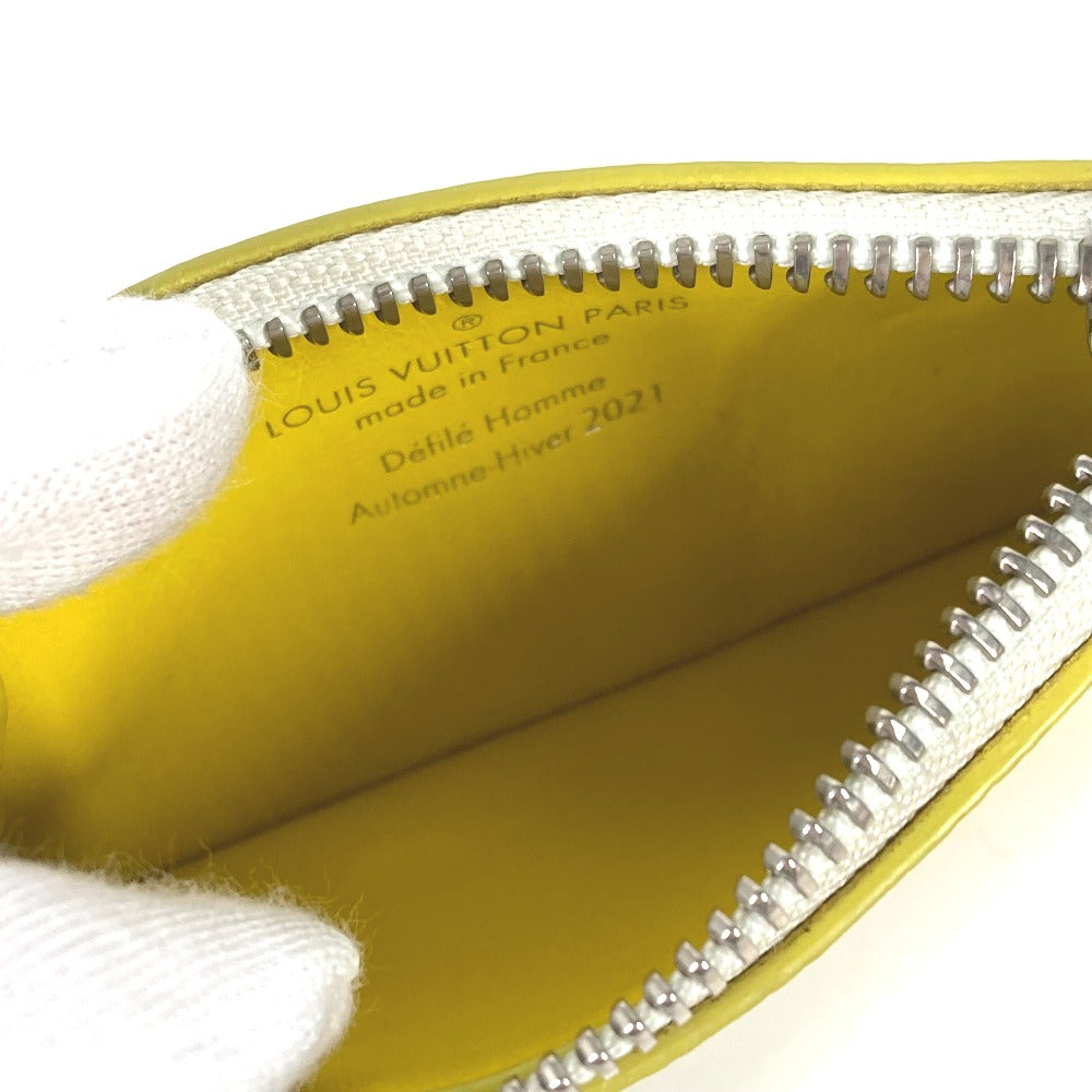 LOUIS VUITTON Coin case M80845 leather yellow Everyday LV Pochette Cre mens  d