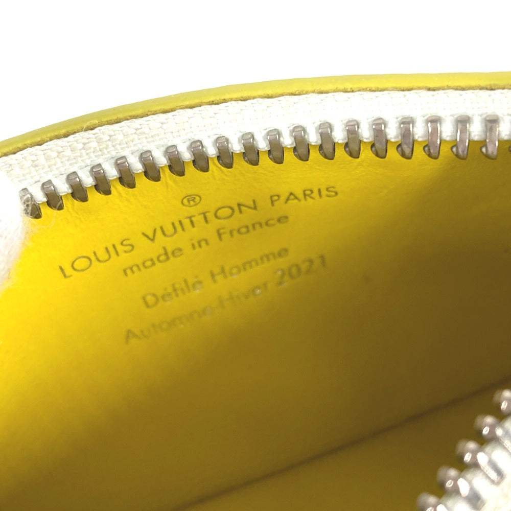 LOUIS VUITTON Coin case M80845 leather yellow Everyday LV Pochette Cre mens  d