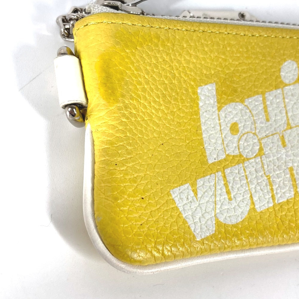 LOUIS VUITTON Coin case M80845 leather yellow Everyday LV Pochette Cre mens  d