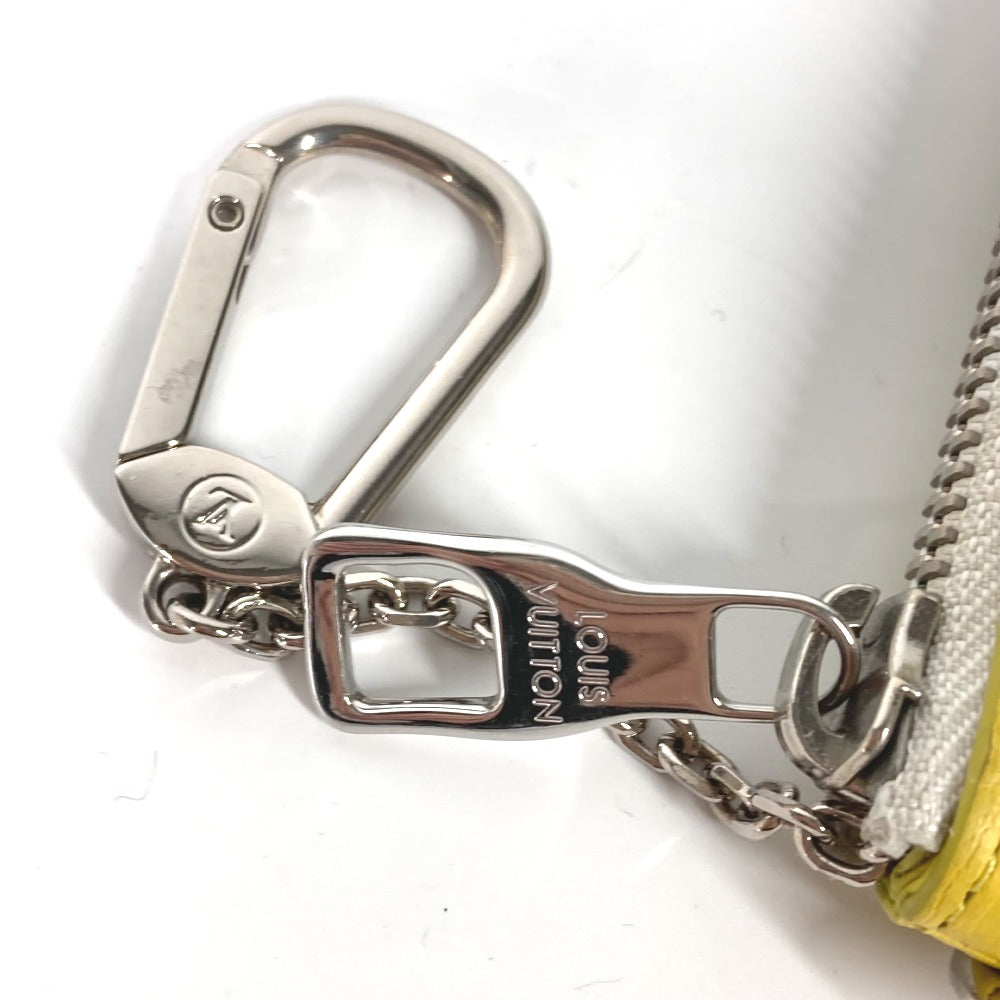 LOUIS VUITTON Coin case M80845 leather yellow Everyday LV Pochette Cre mens  d