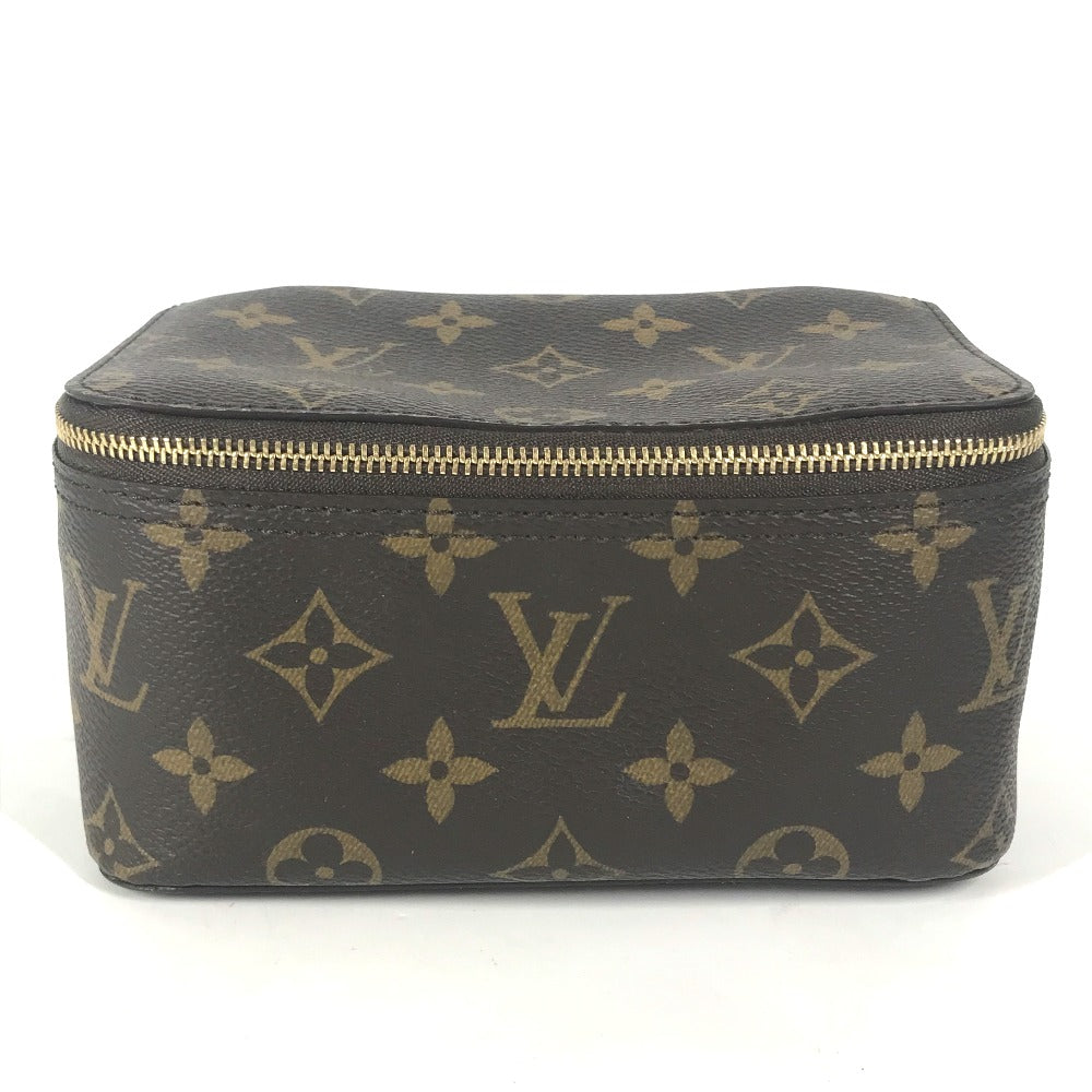 LOUIS VUITTON Pouch M43688 Monogram canvas Brown Monogram Cube de Langemont PM Women