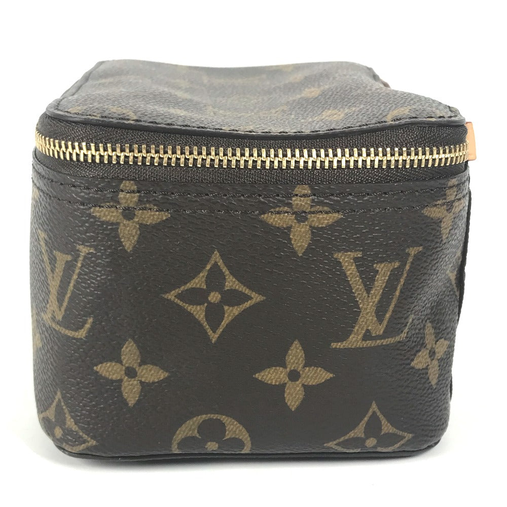 LOUIS VUITTON Pouch M43688 Monogram canvas Brown Monogram Cube de Langemont PM Women