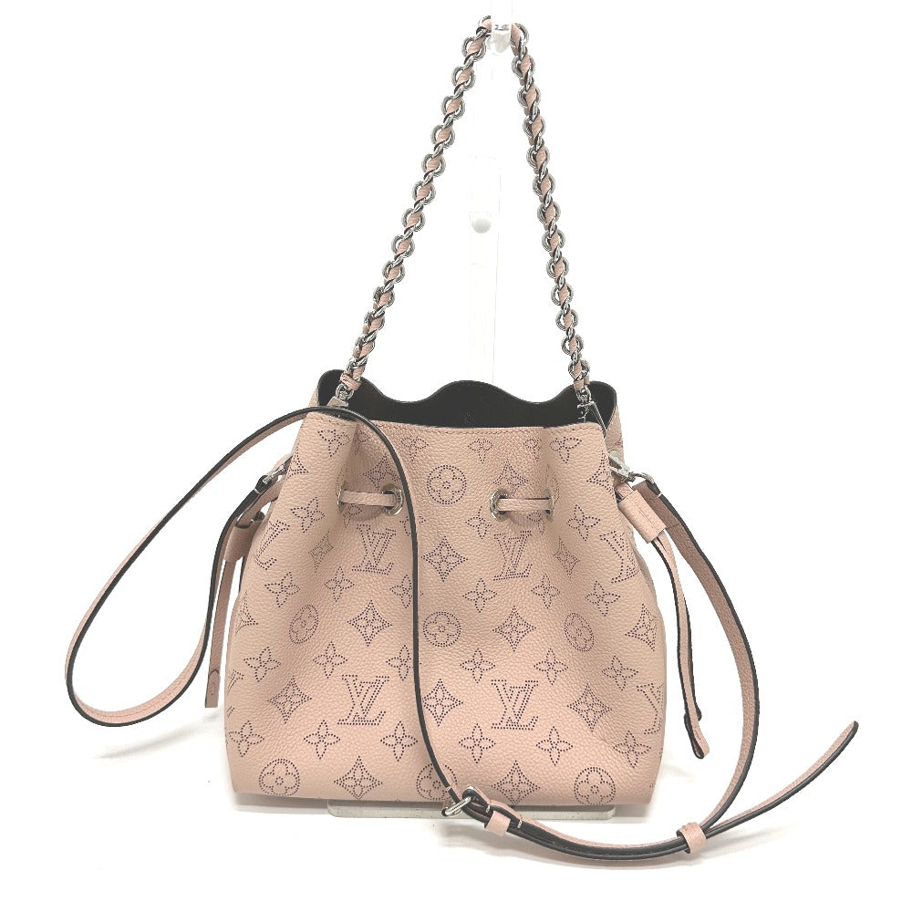 LOUIS VUITTON Shoulder Bag Ｍ57068 monogram mahina leather pink Monogram Mahina Bella