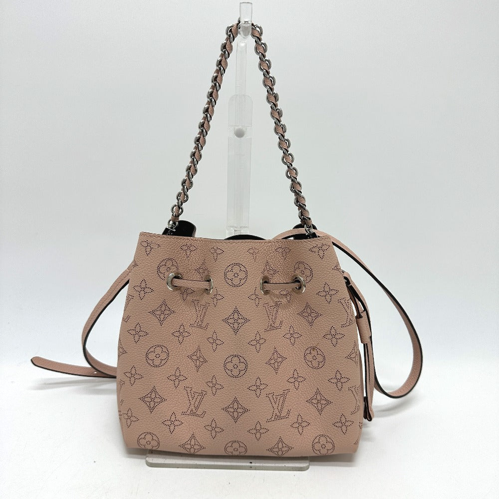LOUIS VUITTON Shoulder Bag Ｍ57068 monogram mahina leather pink Monogram Mahina Bella