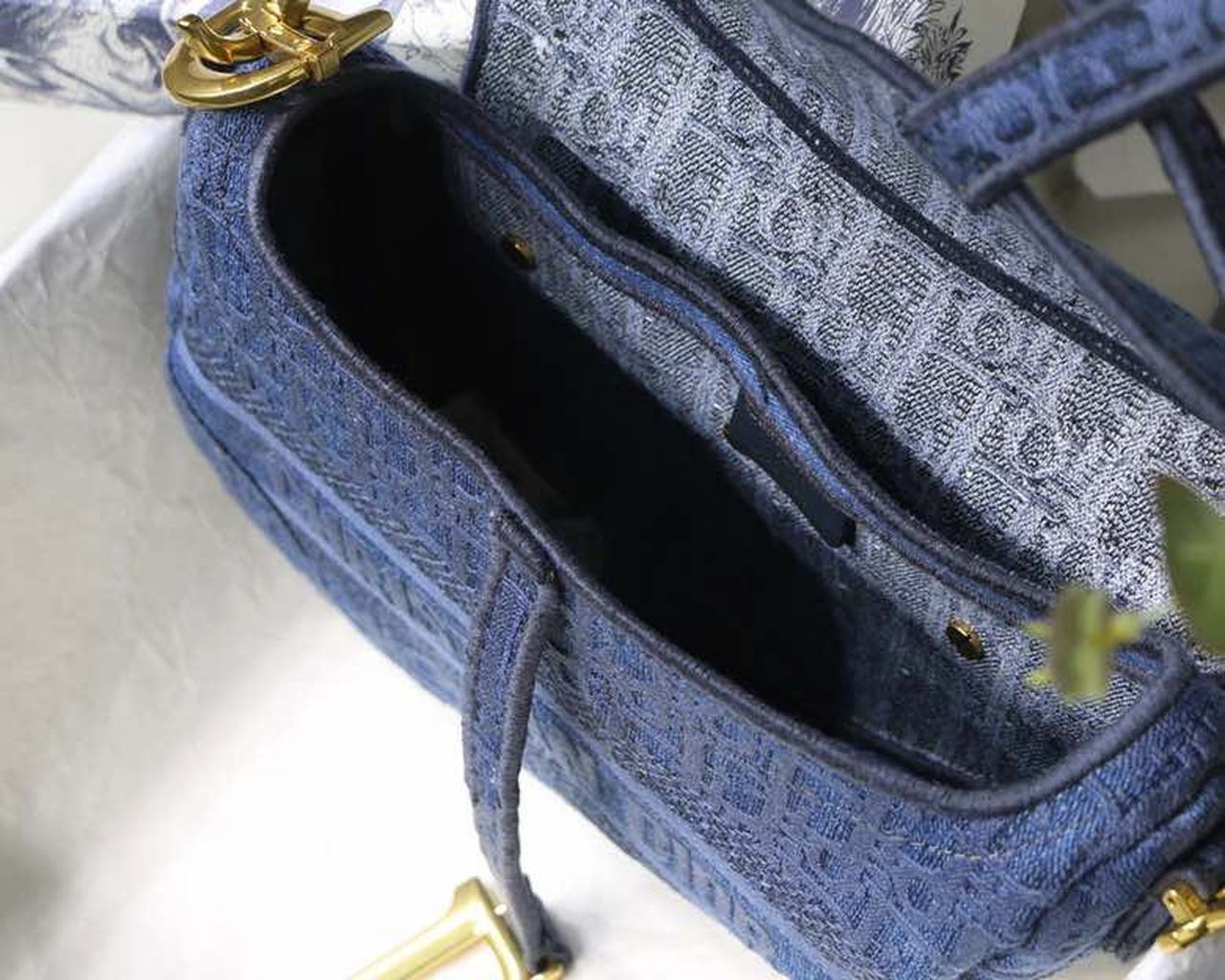 Top Quality Saddle Bag Light Blue For Women 10in/25.5cm CD