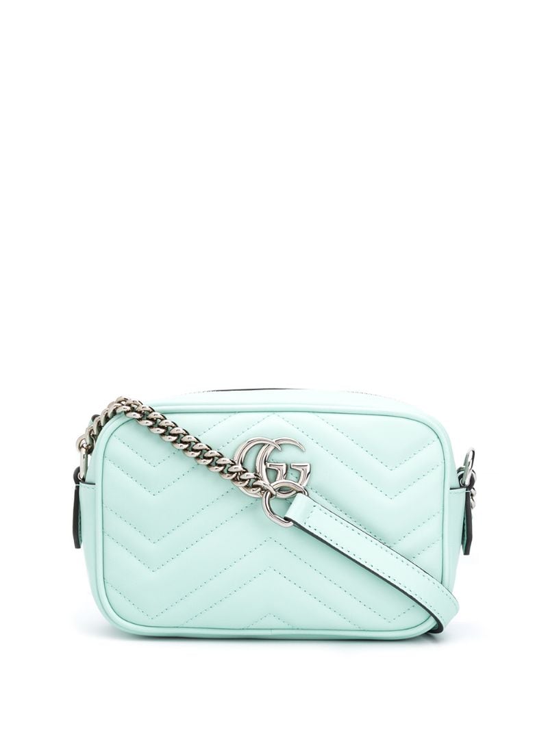 Gucci - GG Marmont mini bag - women - Calf Leather - One Size - Green