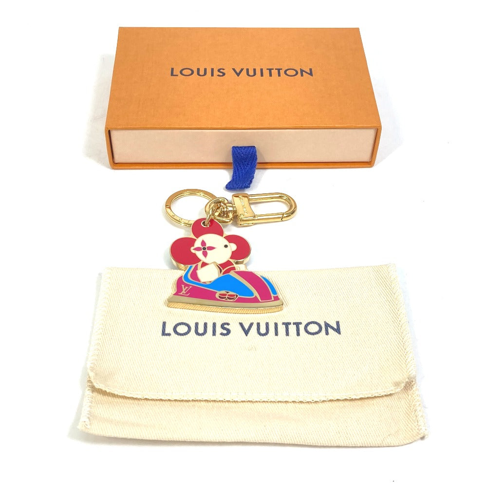 LOUIS VUITTON Bag charm M69860 metal gold Porto Cle Charm Vivienne Key ring unisex(Unisex)  d
