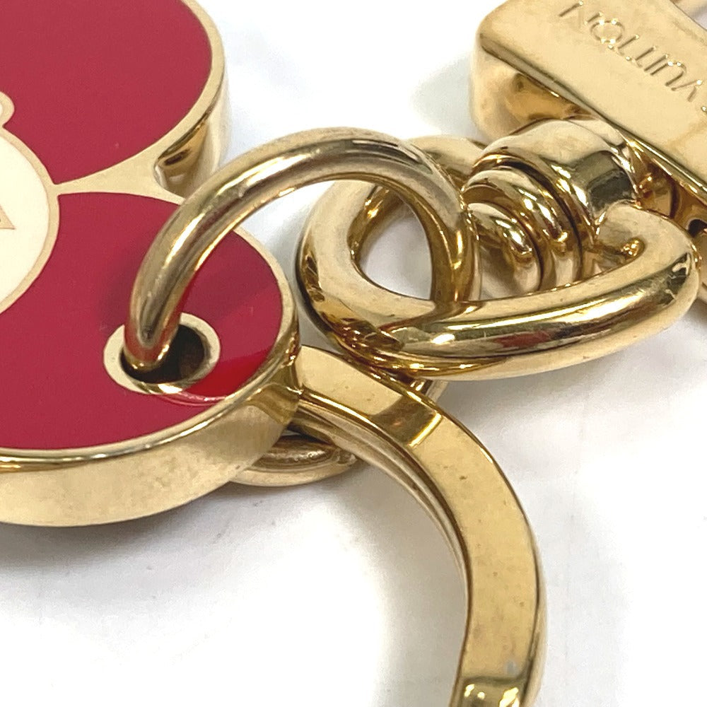 LOUIS VUITTON Bag charm M69860 metal gold Porto Cle Charm Vivienne Key ring unisex(Unisex)  d