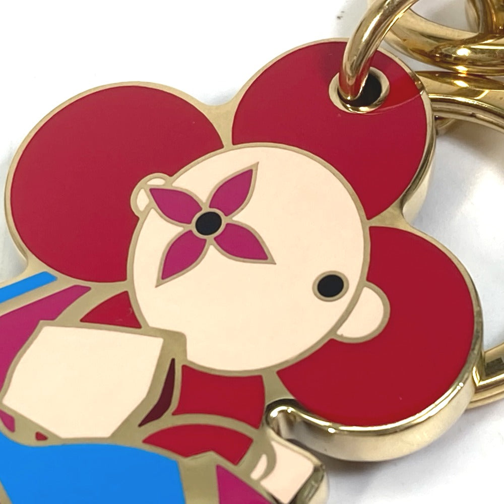 LOUIS VUITTON Bag charm M69860 metal gold Porto Cle Charm Vivienne Key ring unisex(Unisex)  d