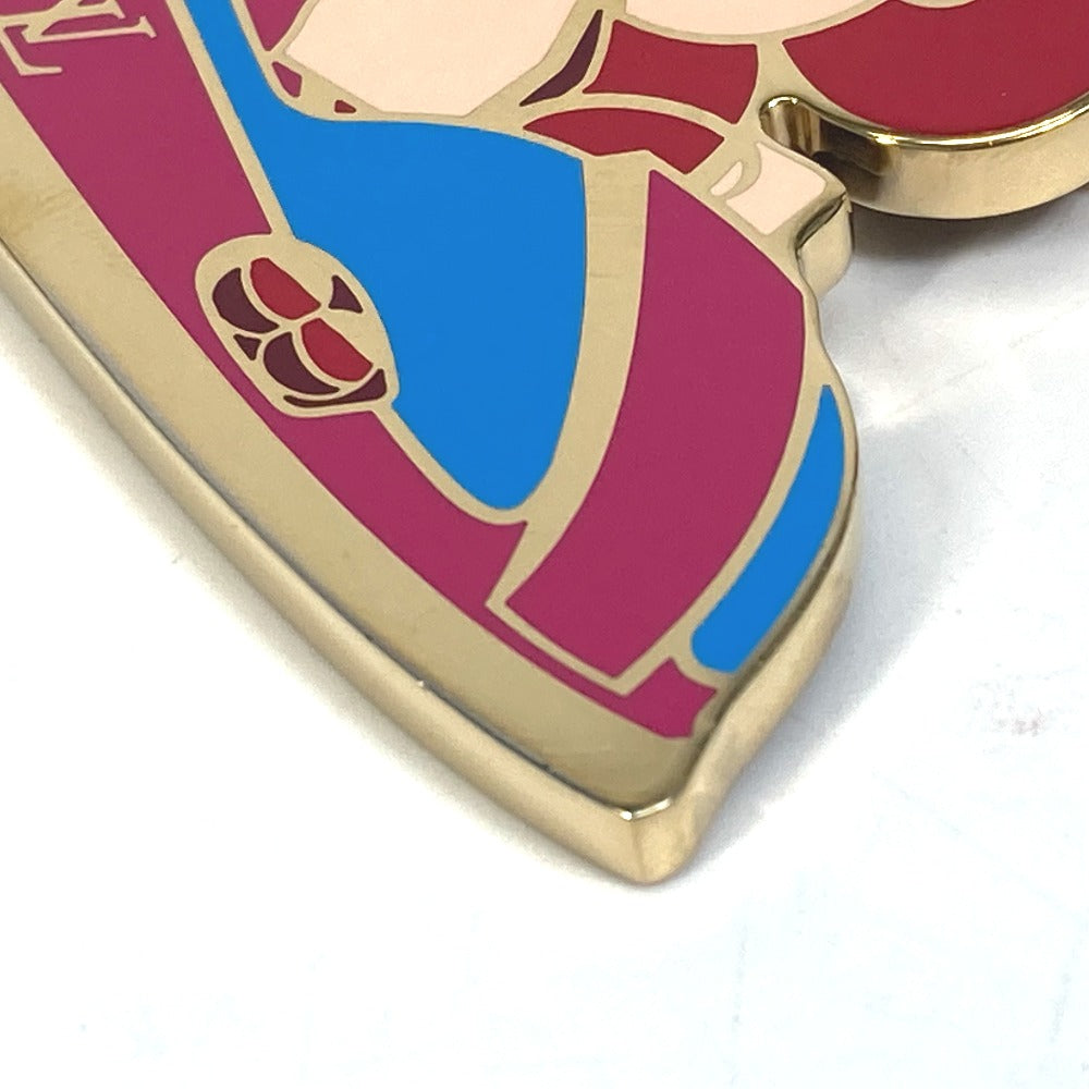 LOUIS VUITTON Bag charm M69860 metal gold Porto Cle Charm Vivienne Key ring unisex(Unisex)  d