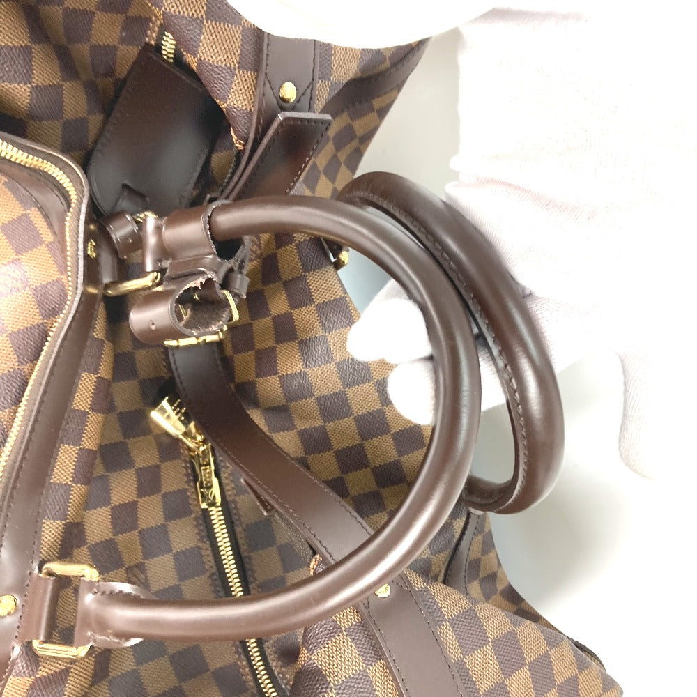 LOUIS VUITTON Carry Bag N23204 Damier canvas Brown Suitcase Travel bag Duffle bag Neo Eol 65 unisex(Unisex)  d