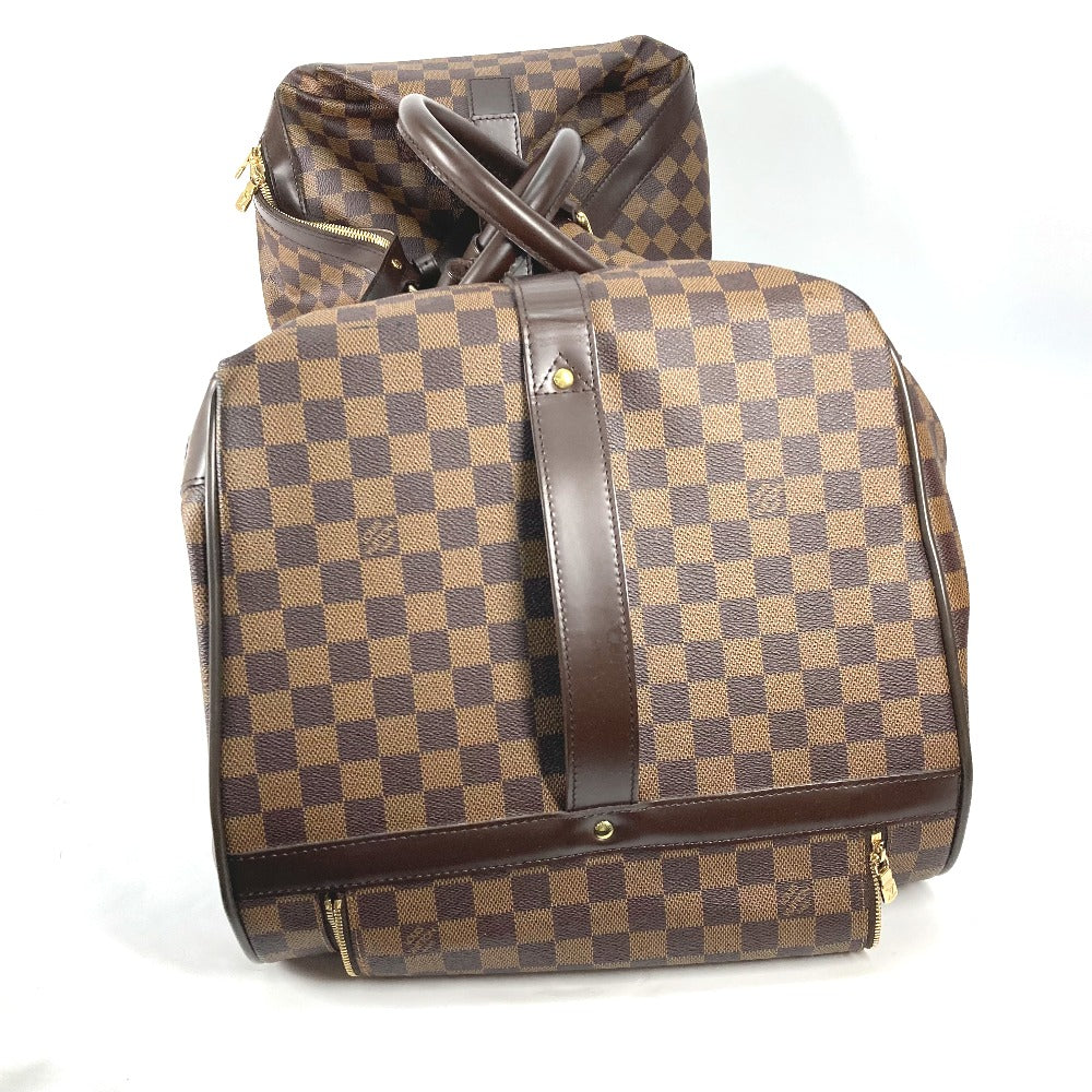 LOUIS VUITTON Carry Bag N23204 Damier canvas Brown Suitcase Travel bag Duffle bag Neo Eol 65 unisex(Unisex)  d