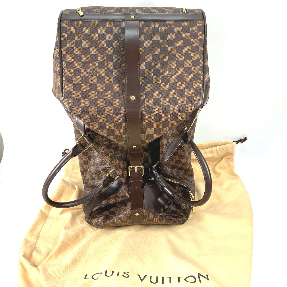 LOUIS VUITTON Carry Bag N23204 Damier canvas Brown Suitcase Travel bag Duffle bag Neo Eol 65 unisex(Unisex)  d