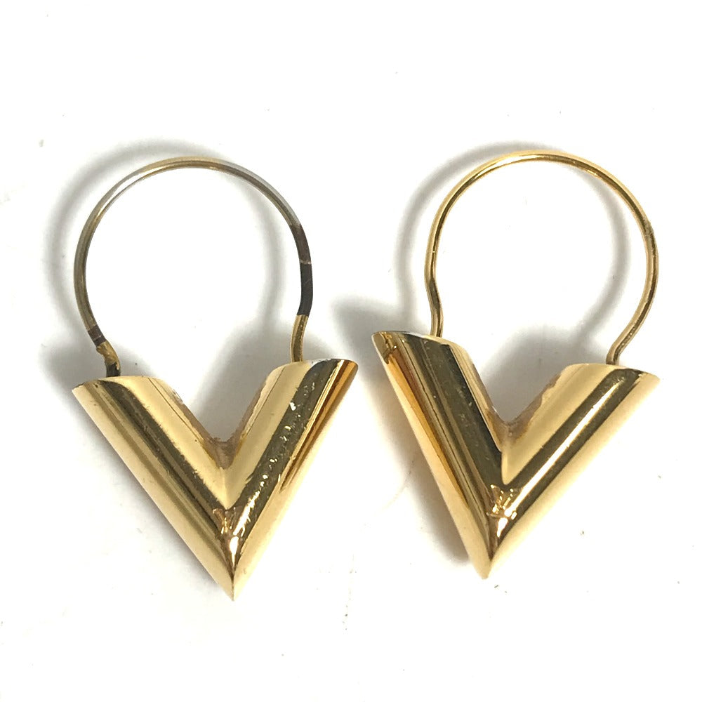 LOUIS VUITTON Pierce M61088 metal gold Pierce Essential V Women