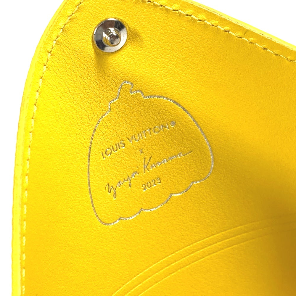 LOUIS VUITTON Clutch bag M81959 Epi Leather black yellow red Epi Yayoi Kusama LVxYK Pochette Kirigami Women  d