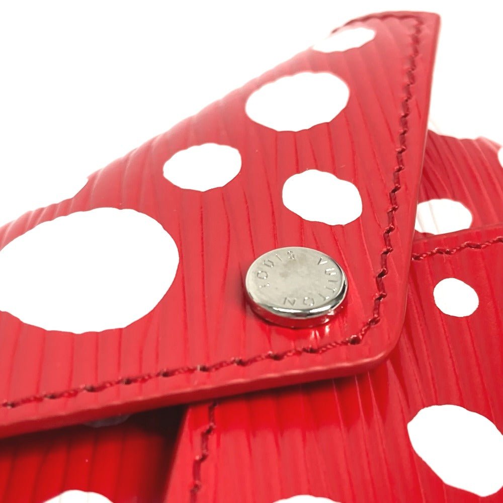 LOUIS VUITTON Clutch bag M81959 Epi Leather black yellow red Epi Yayoi Kusama LVxYK Pochette Kirigami Women  d