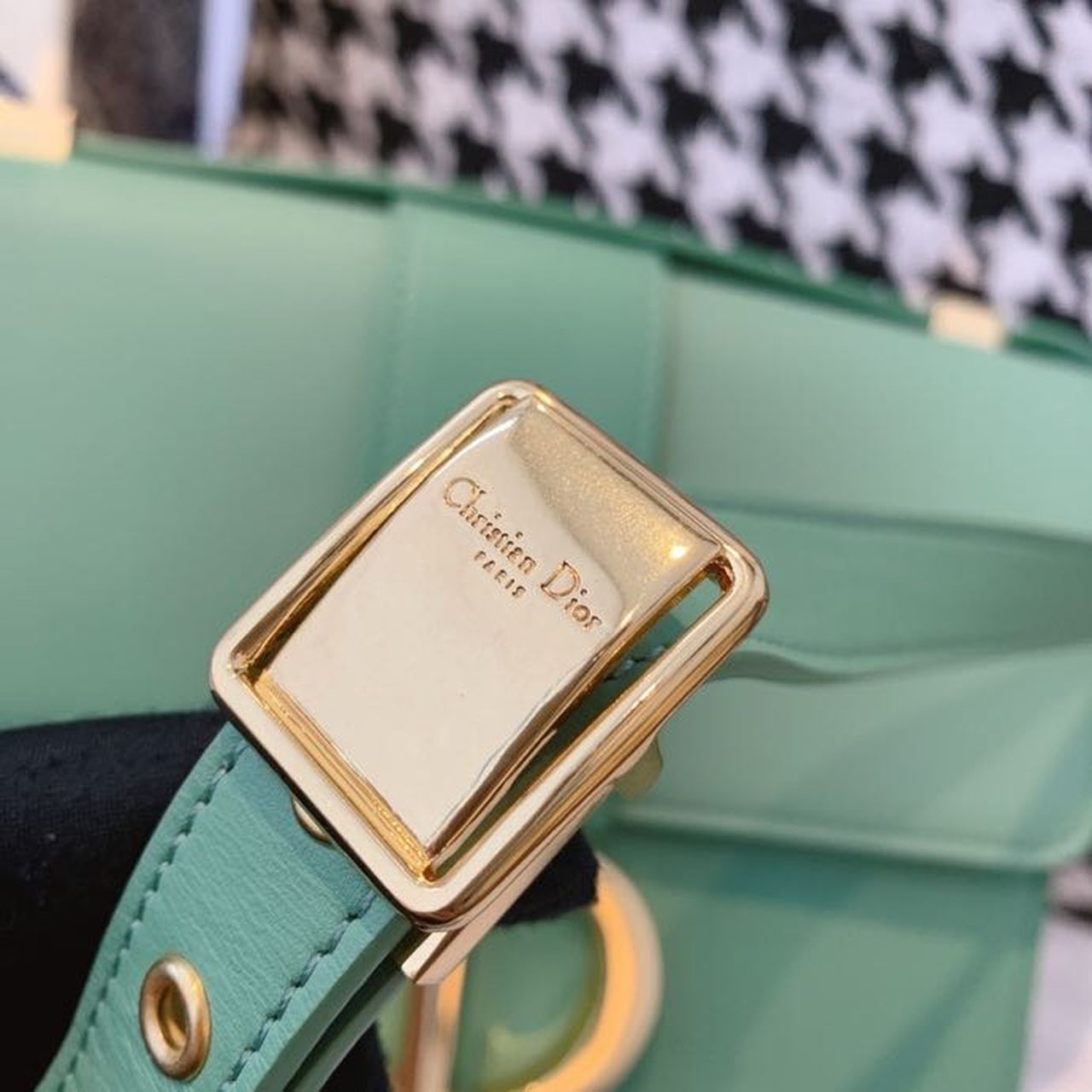 Top Quality MeTop Qualityum 30 Montaigne Bag Deep Mint Green Box For Women 24cm/9in CD