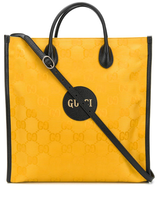 Gucci - Off The Grid tote bag - women - Leather/Nylon - One Size - yellow