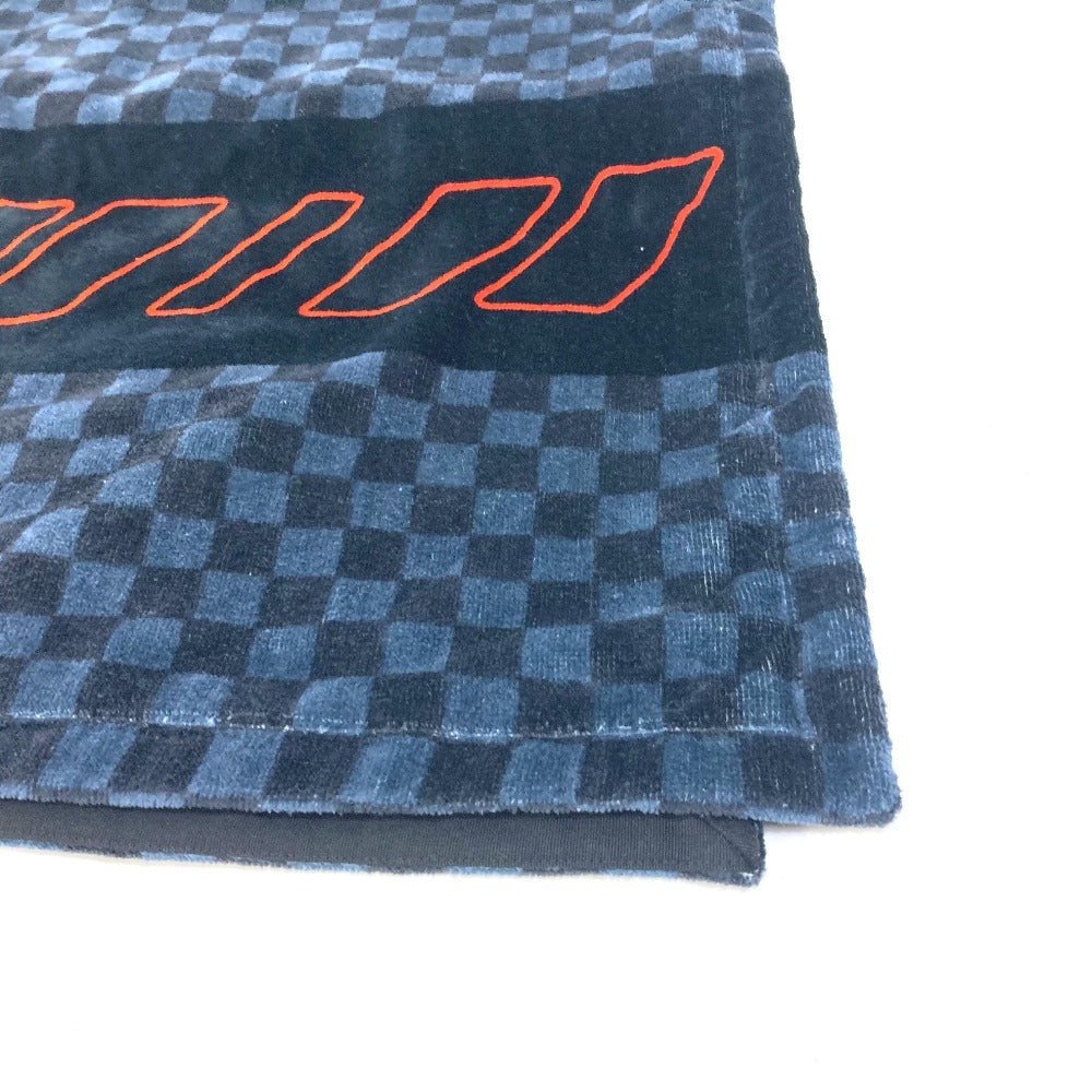 LOUIS VUITTON towel M73393 cotton Navy Damier Cobalt Dorado Bandamiye Cobalt Lace unisex(Unisex)