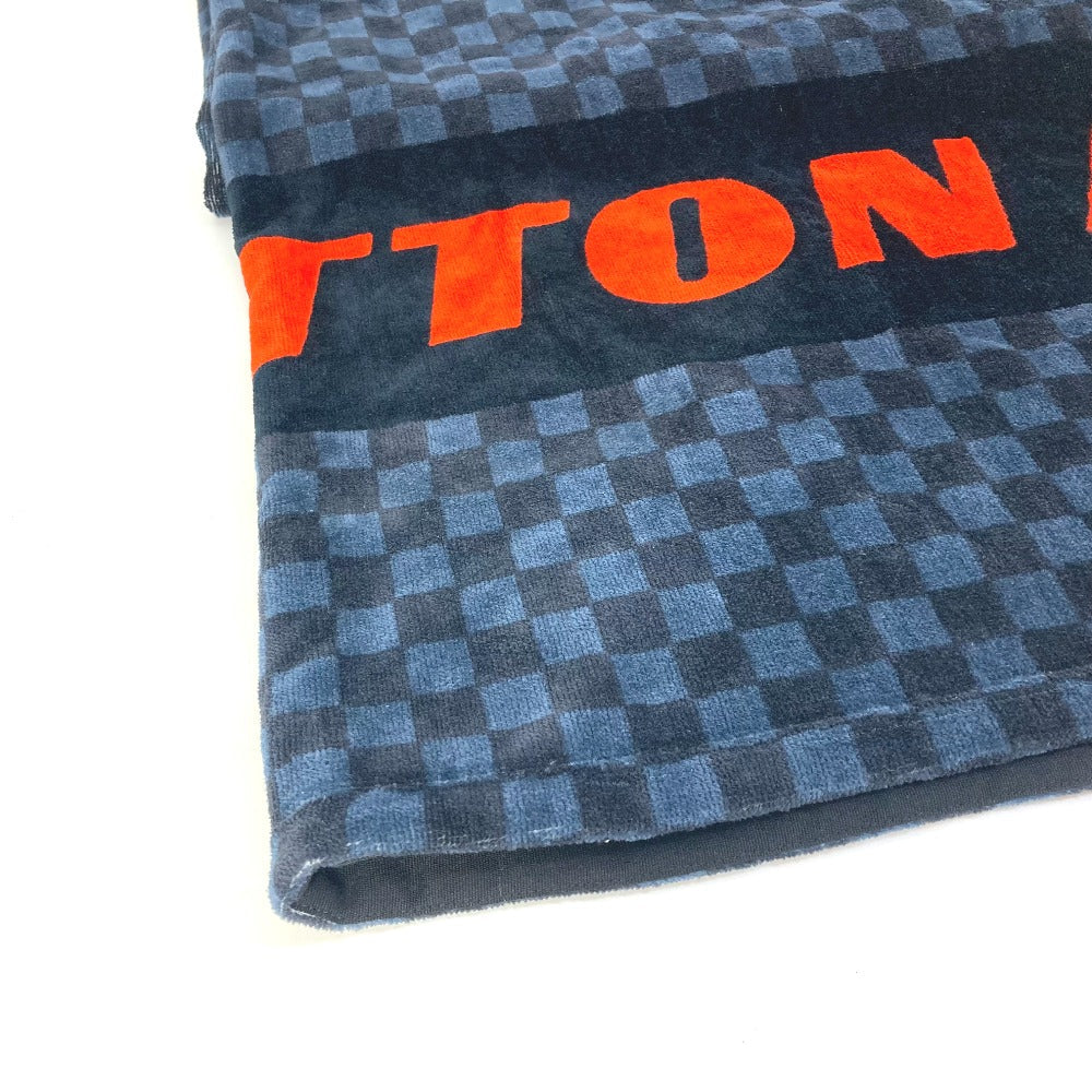 LOUIS VUITTON towel M73393 cotton Navy Damier Cobalt Dorado Bandamiye Cobalt Lace unisex(Unisex)