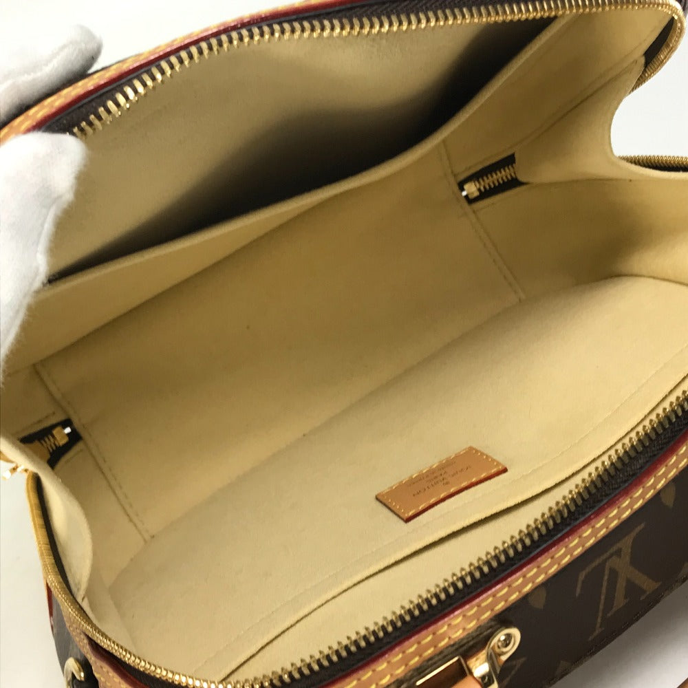 LOUIS VUITTON Boston Duffel bag M44581 Monogram canvas Brown Monogram Crossbody Chain Varisette PM Women  d