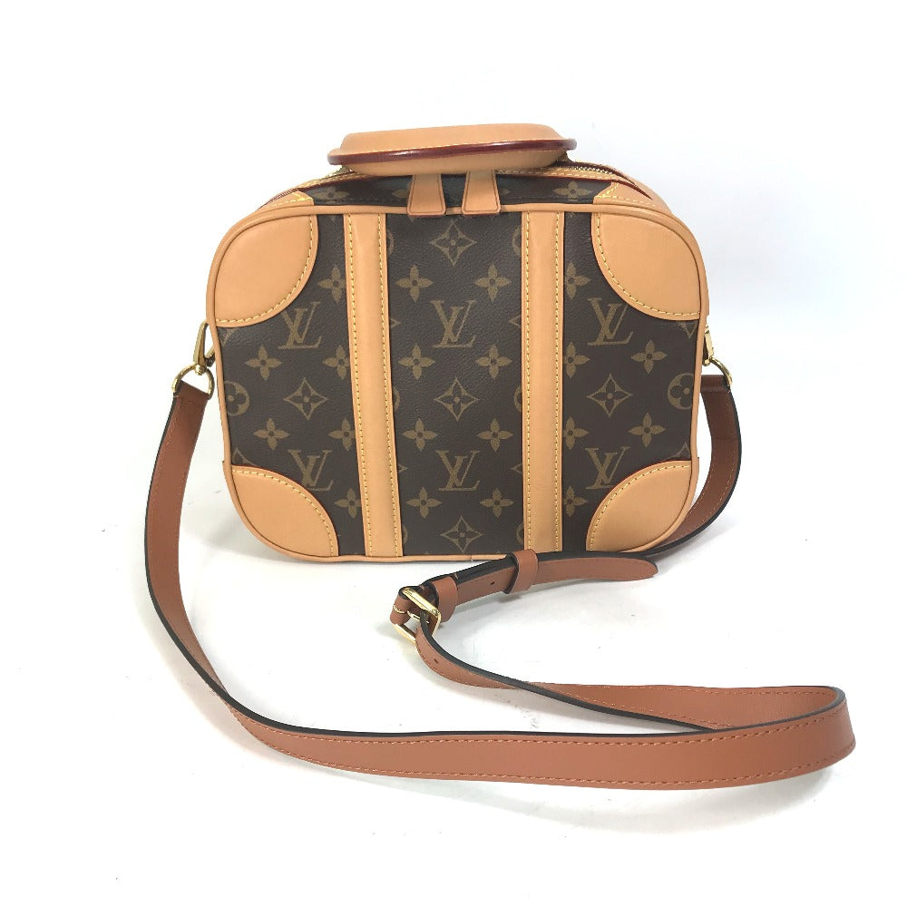 LOUIS VUITTON Boston Duffel bag M44581 Monogram canvas Brown Monogram Crossbody Chain Varisette PM Women
