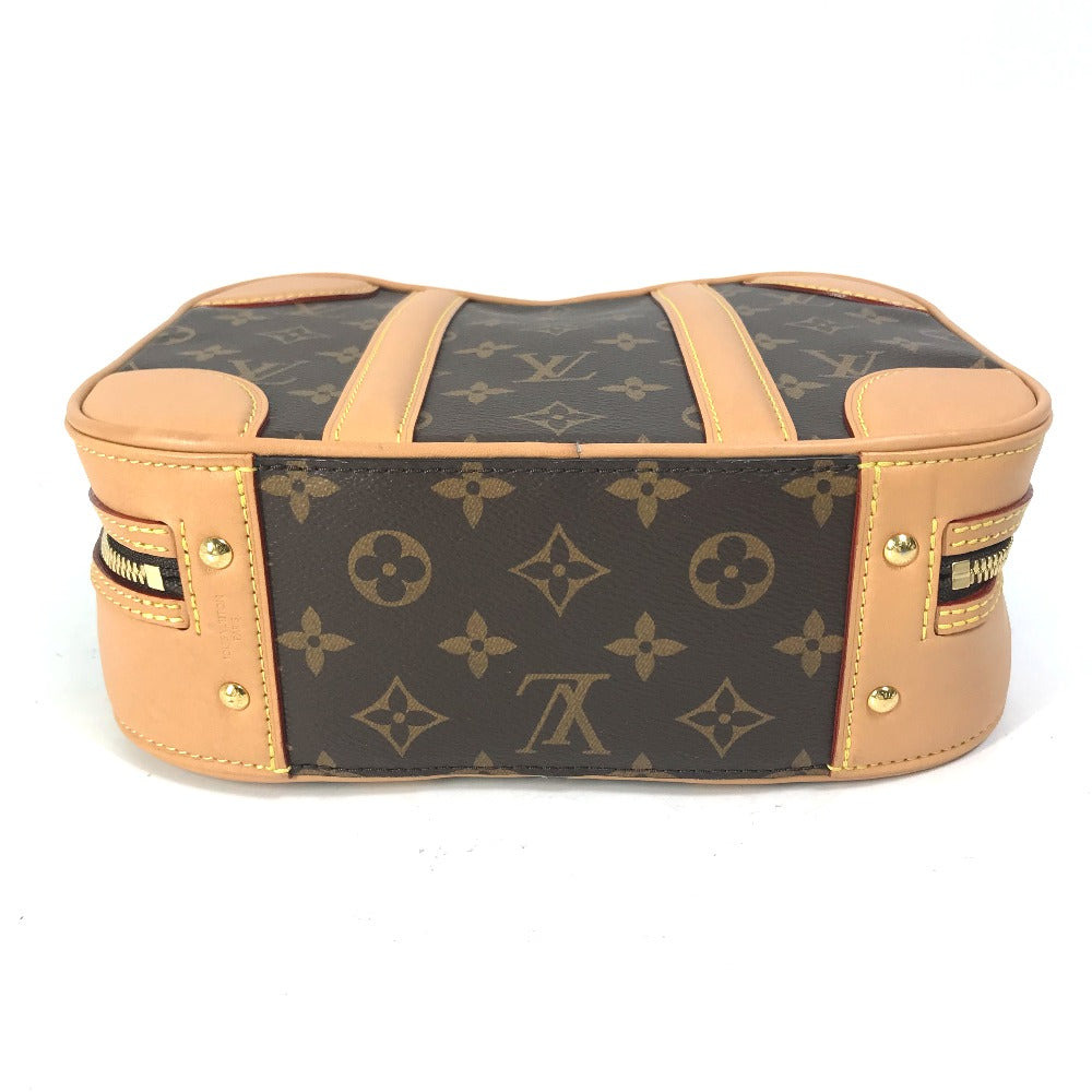 LOUIS VUITTON Boston Duffel bag M44581 Monogram canvas Brown Monogram Crossbody Chain Varisette PM Women