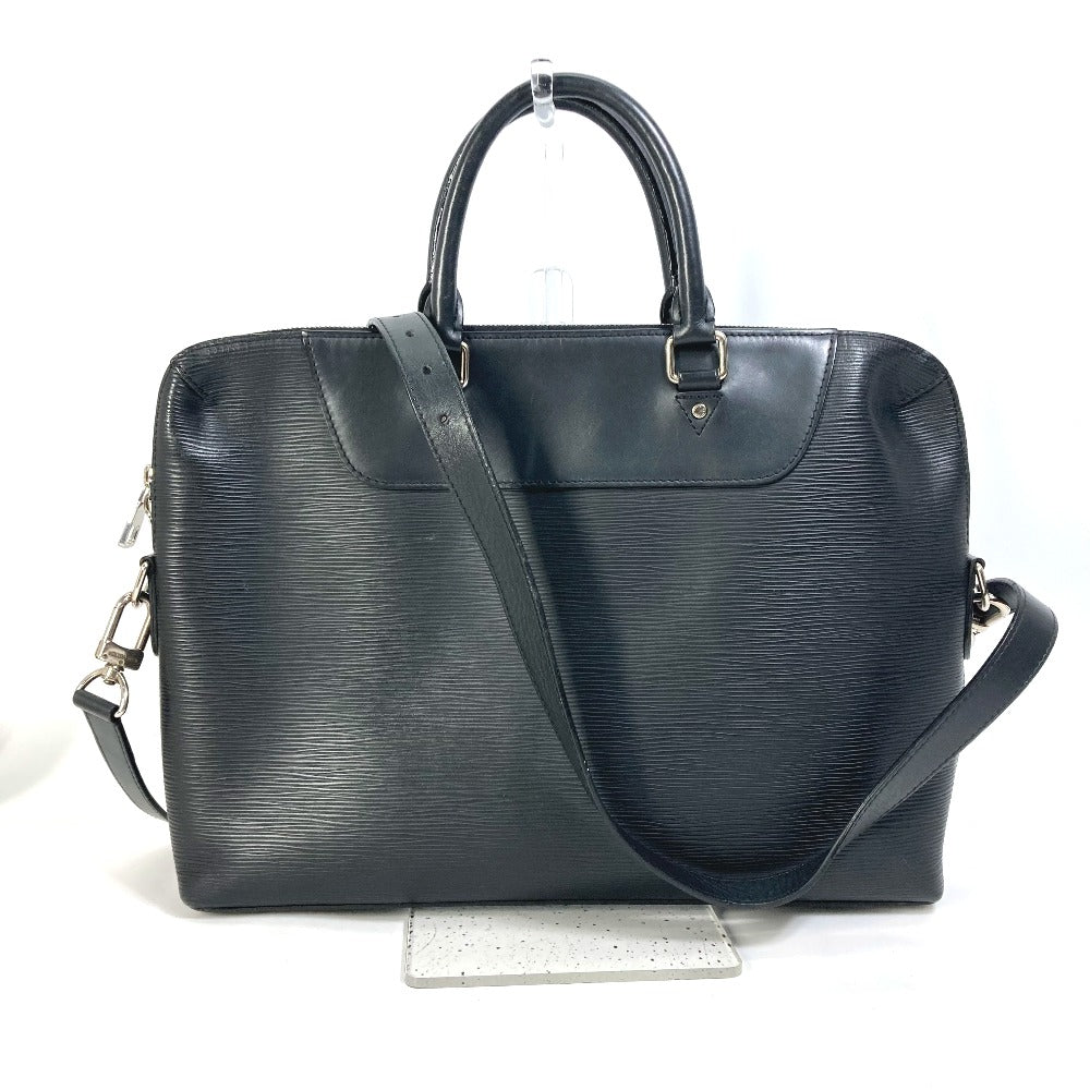 LOUIS VUITTON Business bag N50163 Epi Leather black Epi Porto Documan Jule PDJ mens  d