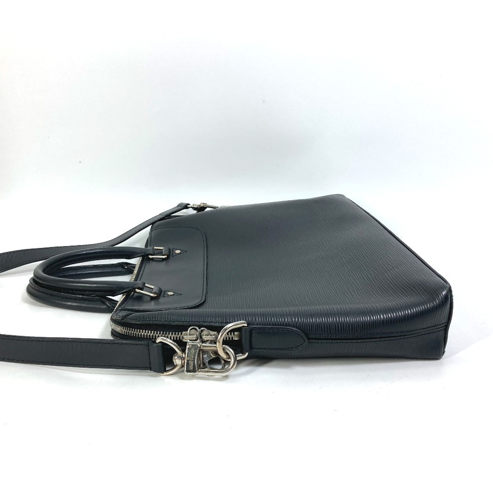 LOUIS VUITTON Business bag N50163 Epi Leather black Epi Porto Documan Jule PDJ mens  d