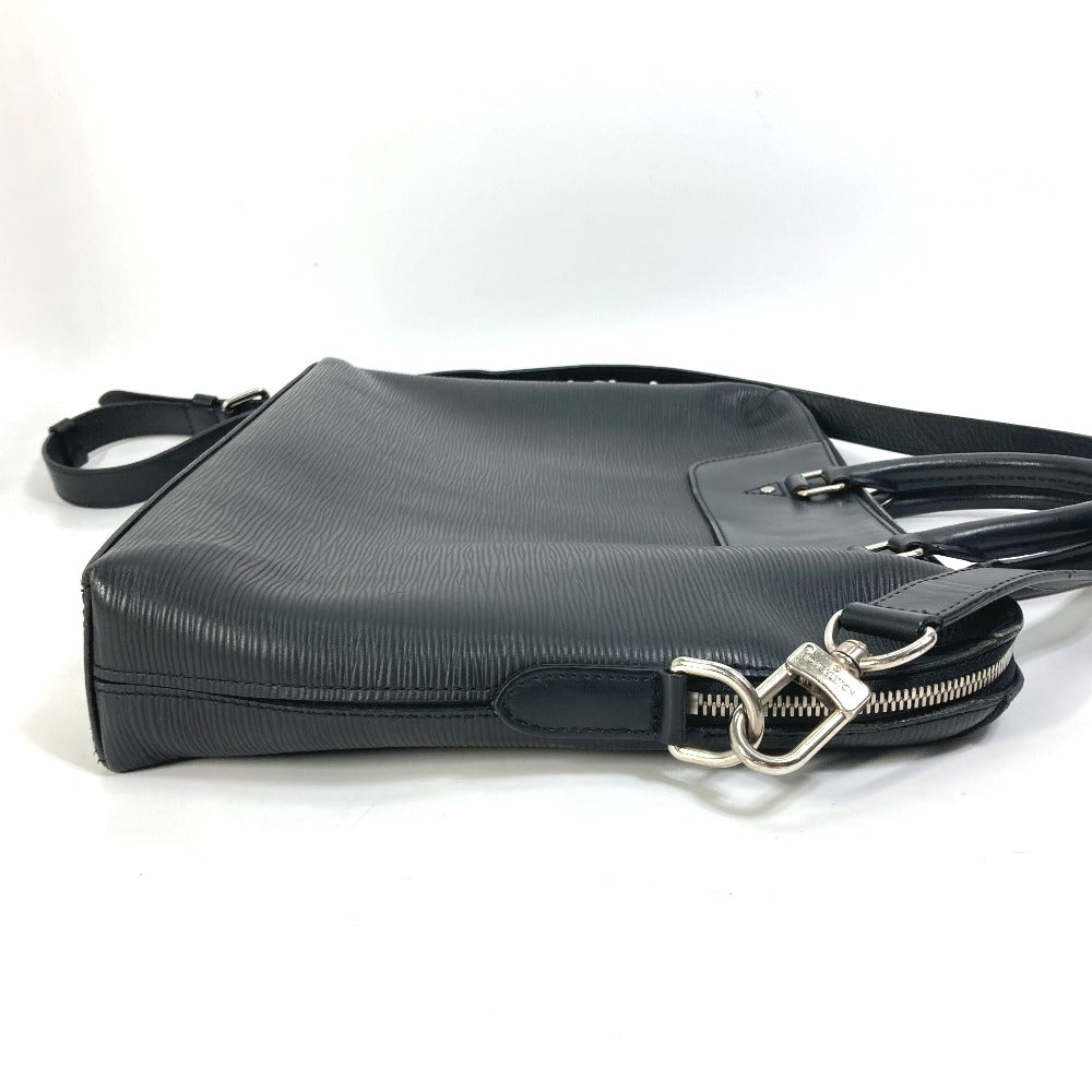 LOUIS VUITTON Business bag N50163 Epi Leather black Epi Porto Documan Jule PDJ mens  d
