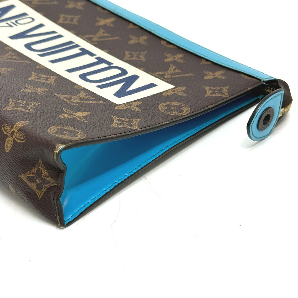 LOUIS VUITTON Clutch bag M81204 Monogram canvas Brown Monogram Pochette Voyage MM mens  d