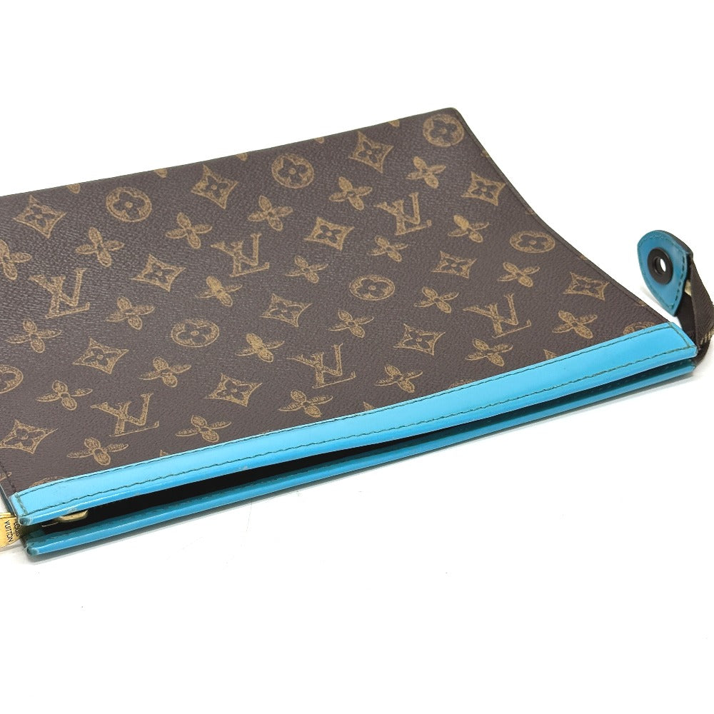 LOUIS VUITTON Clutch bag M81204 Monogram canvas Brown Monogram Pochette Voyage MM mens  d