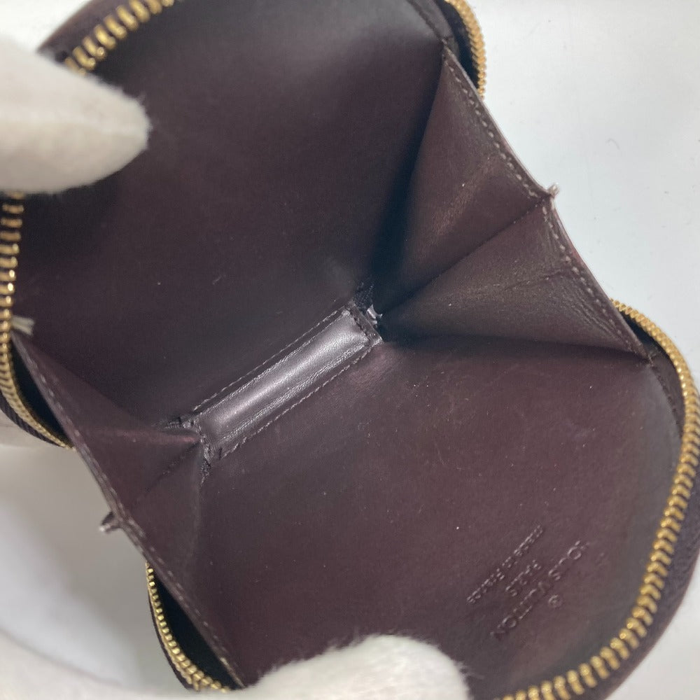 LOUIS VUITTON Coin case M91386 Monogram Vernis purple Monogram Vernis portomone ecruil Women  d
