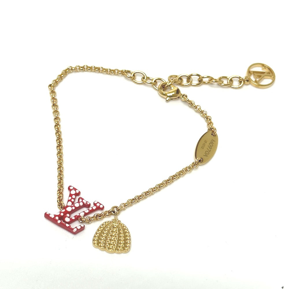 LOUIS VUITTON bracelet M0970A metal Red LVxYK Yayoi Kusama collaboration LV Iconic Infinity Dot Bracelet Women