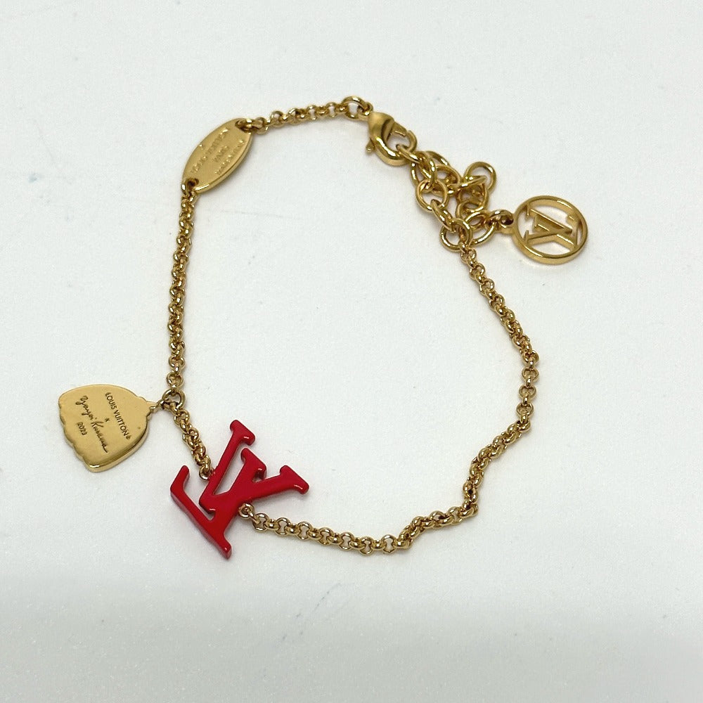 LOUIS VUITTON bracelet M0970A metal Red LVxYK Yayoi Kusama collaboration LV Iconic Infinity Dot Bracelet Women