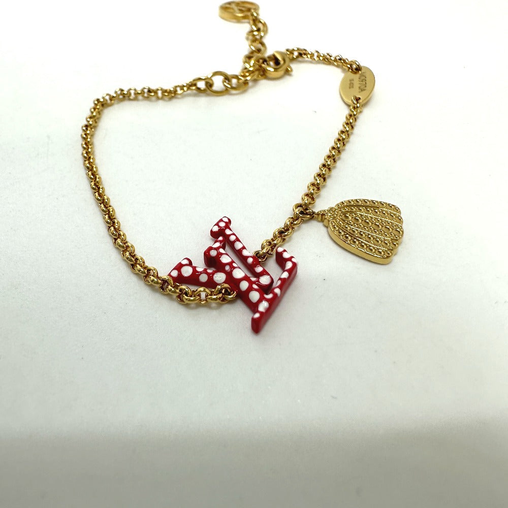LOUIS VUITTON bracelet M0970A metal Red LVxYK Yayoi Kusama collaboration LV Iconic Infinity Dot Bracelet Women
