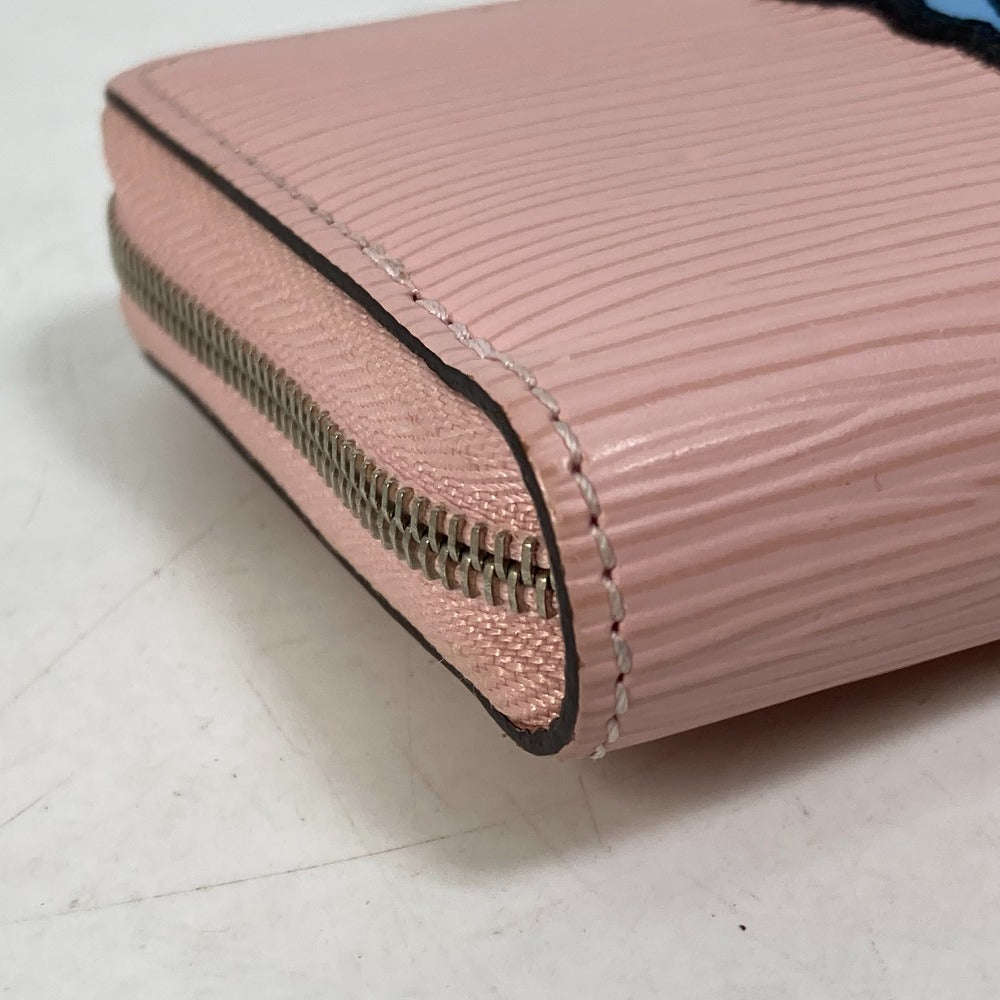 LOUIS VUITTON Coin case M63723 Epi Leather pink epi stories Zip around purse Women  d