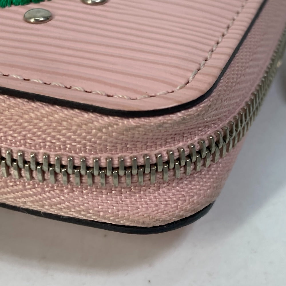 LOUIS VUITTON Coin case M63723 Epi Leather pink epi stories Zip around purse Women  d