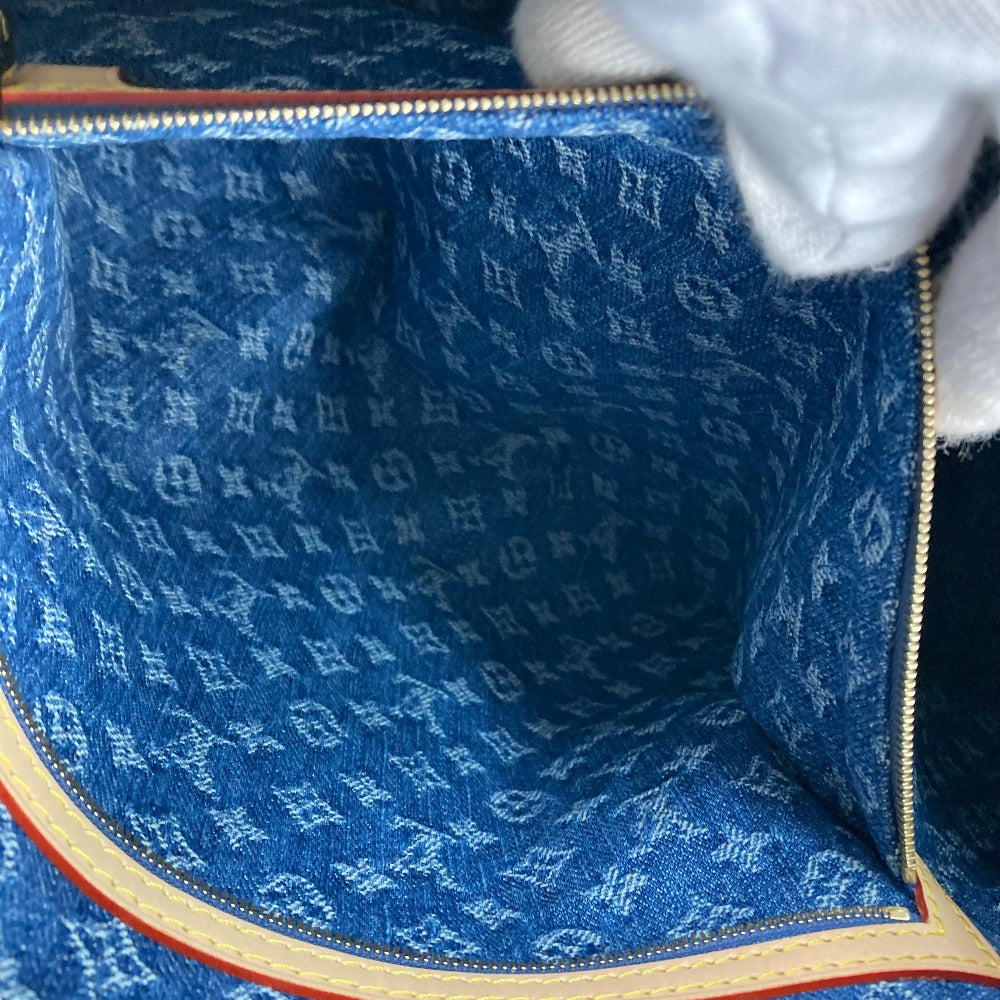 LOUIS VUITTON Boston Duffel bag M24315 Monogram denim blue New LV Remix Keepall ?bandouliere 45