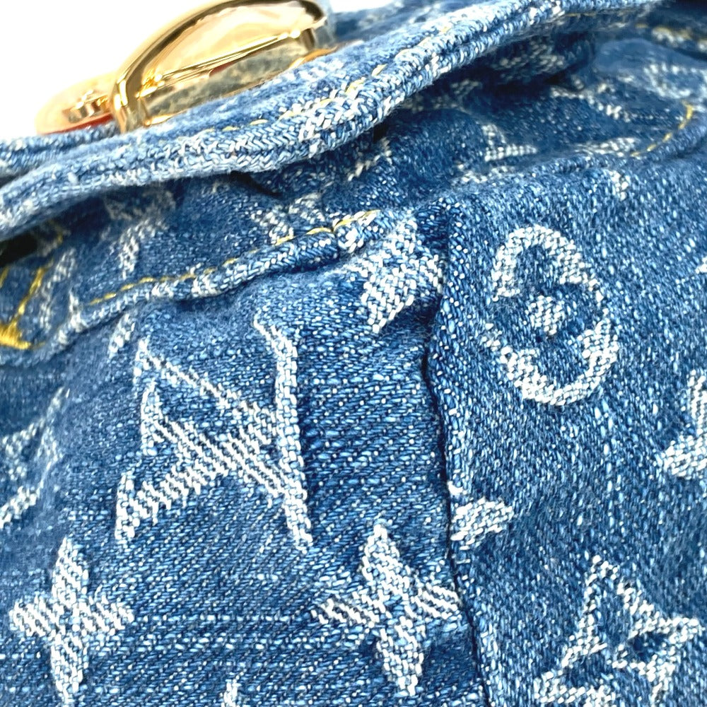 LOUIS VUITTON Backpack M46836 Monogram denim blue New LV Remix Venice Women  d