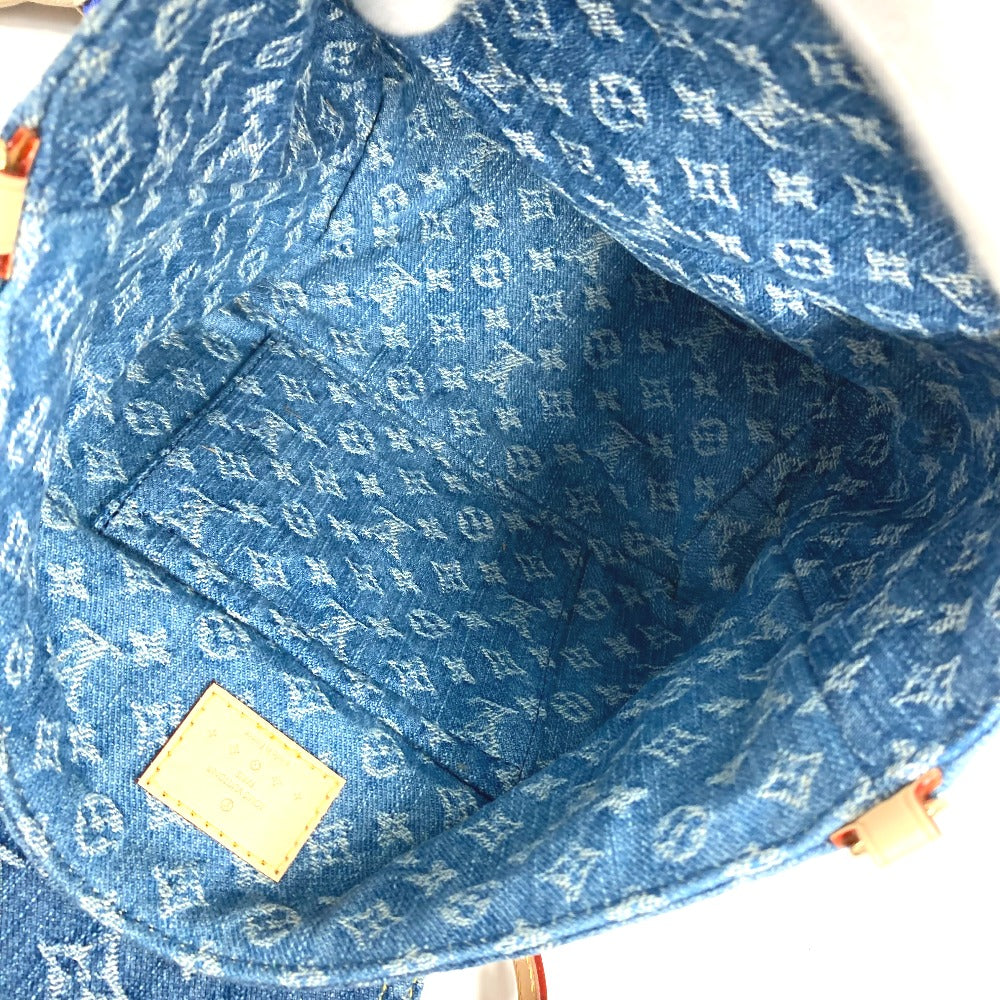 LOUIS VUITTON Backpack M46836 Monogram denim blue New LV Remix Venice Women  d