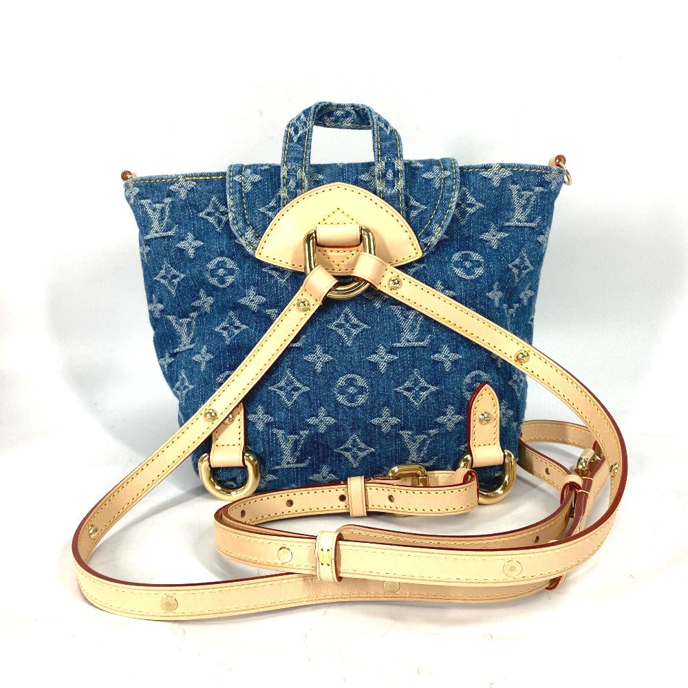 LOUIS VUITTON Backpack M46836 Monogram denim blue New LV Remix Venice Women  d