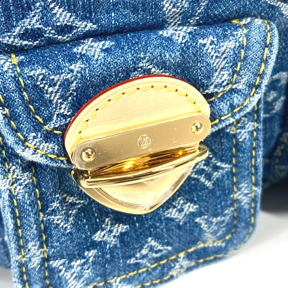 LOUIS VUITTON Backpack M46836 Monogram denim blue New LV Remix Venice Women  d