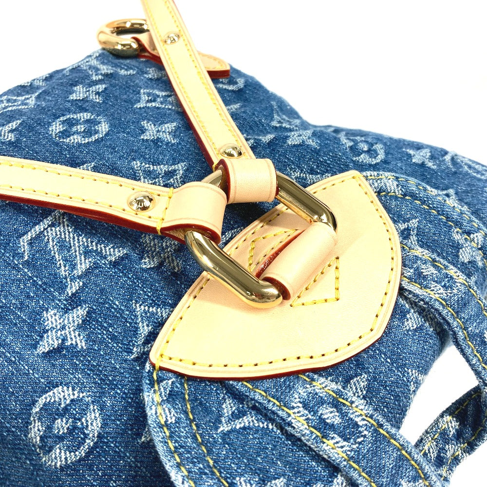 LOUIS VUITTON Backpack M46836 Monogram denim blue New LV Remix Venice Women  d