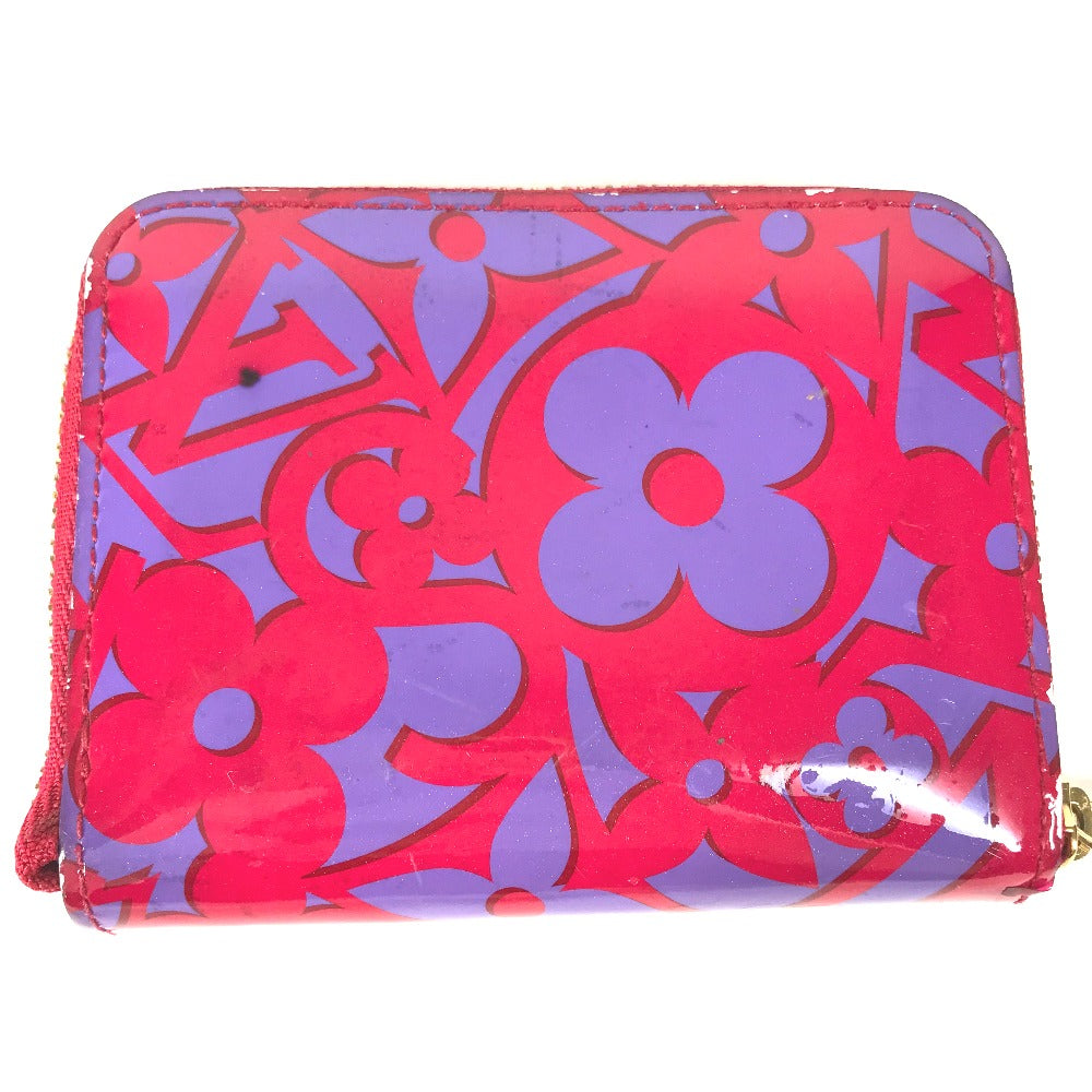 LOUIS VUITTON Coin case M90130 Patent leather purple 2014 Valentine Sweet Monogram Zip around purse Women  d