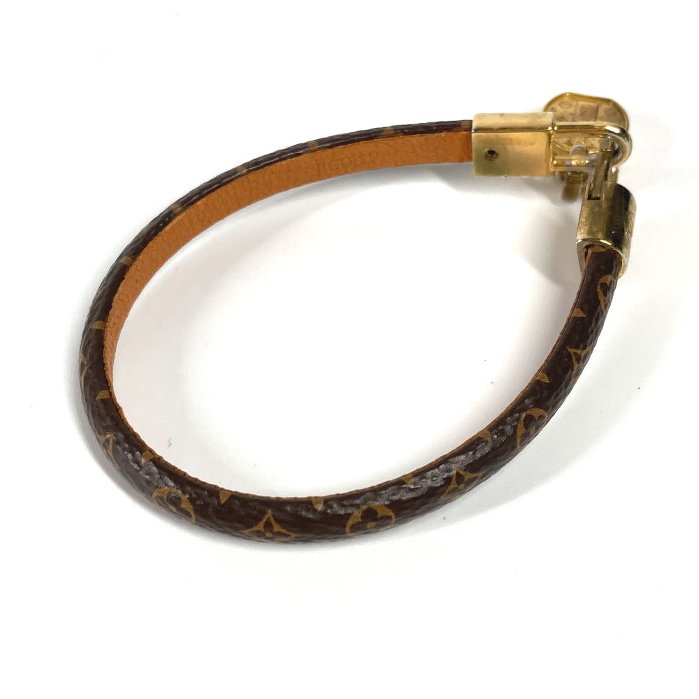 LOUIS VUITTON bracelet M6442F Monogram canvas Brown Monogram LV Tribute Bracelet Women