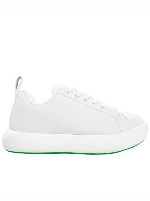 Luxury Bottega Veneta Leather Low Top Sneakers White